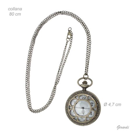 Reloj colgante con tapa