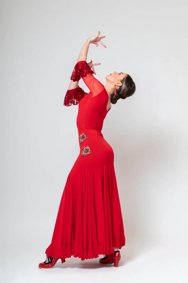 Maillot flamenco rojo
