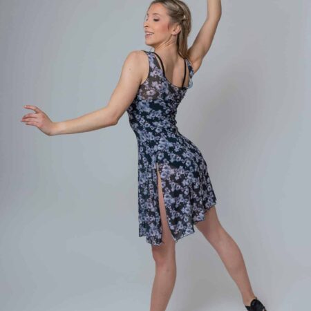 Vestido de ballet florecitas 4320