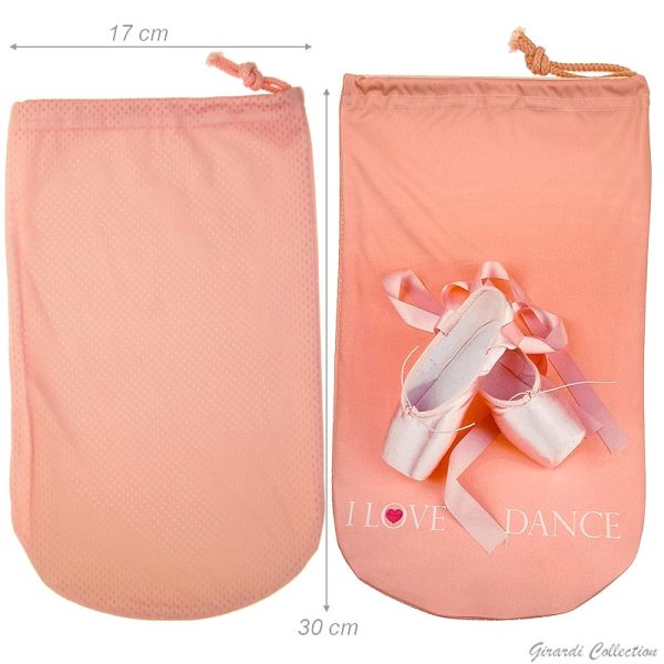 Bolsa para llevar zapatillas de ballet