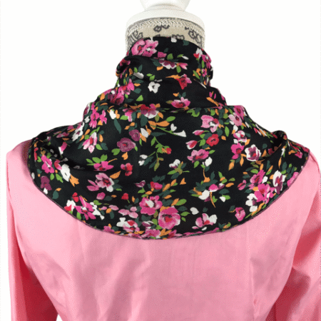 Mantoncillo flamenco sin flecos estampado