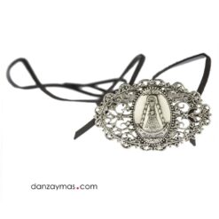 Colgante Virgen para abanico