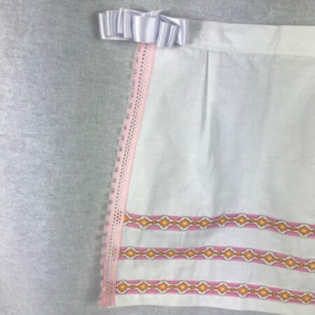 Delantal de huertana para el traje regional niña