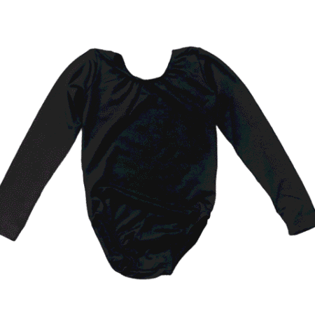Maillot ballet negro barato