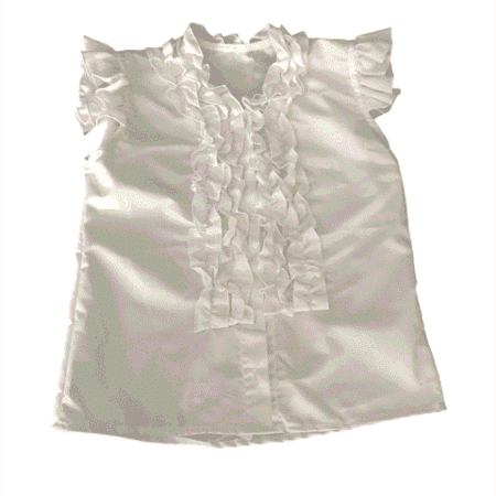 Camisa flamenca para niña