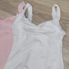 Maillot ballet rosa/ blanco para niña
