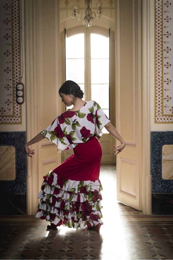 Cuerpo para baile flamenco