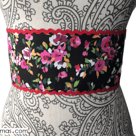 Cinturón para flamenca flores