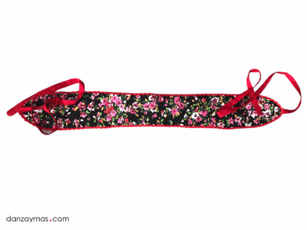 Cinturón para flamenca flores