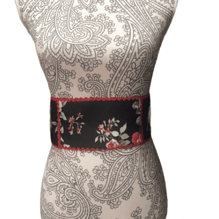 Fajín para flamenca de flores