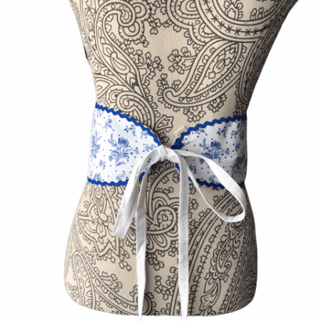 Cinturón para flamenca azules