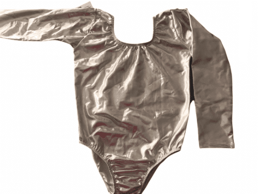 Maillot manga larga plata