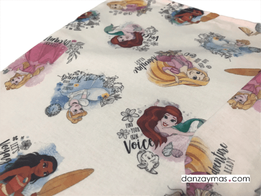 Bolsa para zapatillas de ballet princesas Disney preciosa
