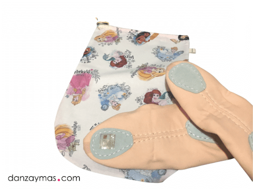 Bolsa de princesas para zapatillas de ballet