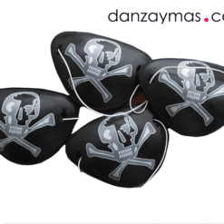 Parche pirata con calavera