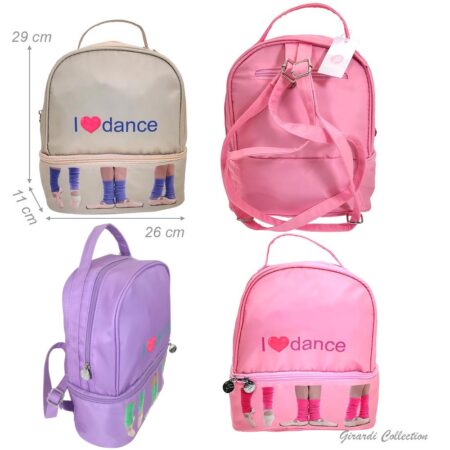 Mochila para ballet lila
