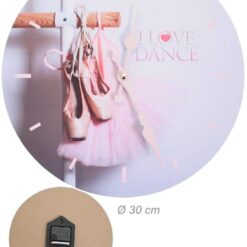 Reloj de pared ballet