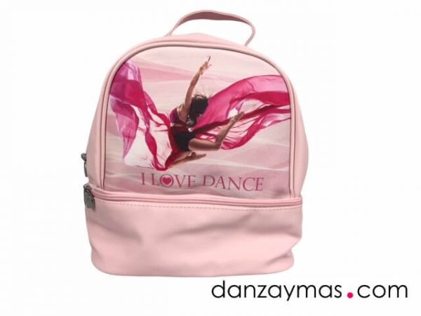 Mochila de ballet rosa