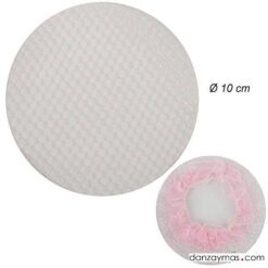 Redecilla rosa para moño