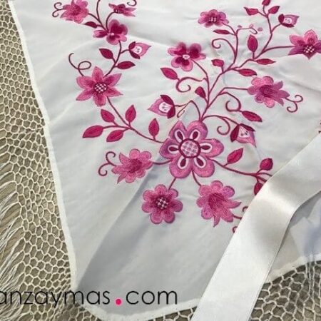 Delantal y pico de huertana fucsia