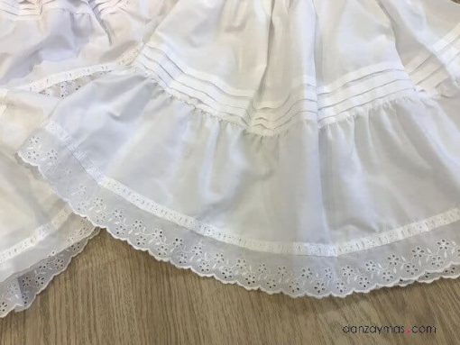 Enagua para el traje regional niña