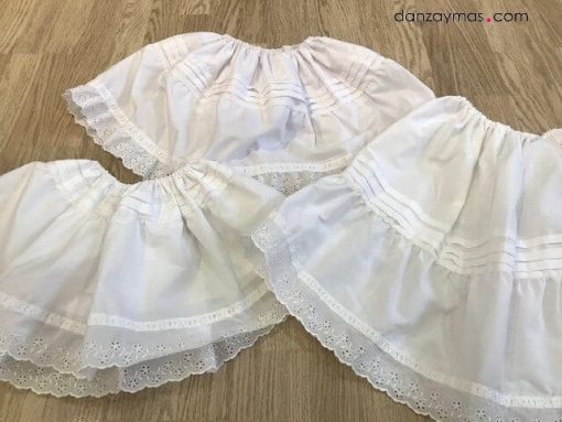 Enagua para el traje regional niña