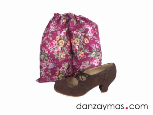 Bolsa de flores para zapatos de flamenca