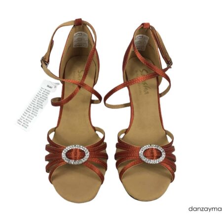 Zapatos de salsa bronce