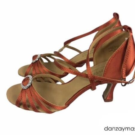 Zapatos de salsa bronce
