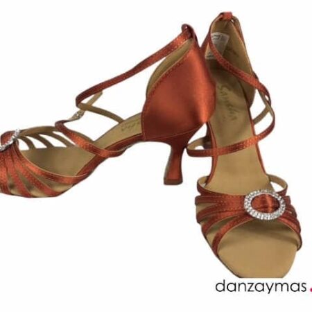 Zapatos de salsa bronce
