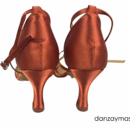 Zapatos de salsa bronce