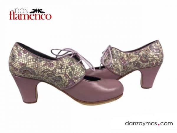 Zapatos para flamenca profesional Malagueña