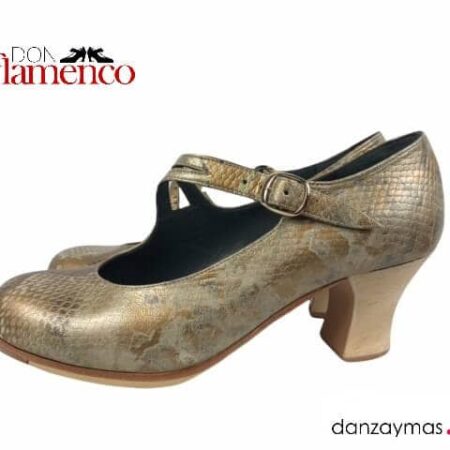 Zapatos de flamenca serpiente Cartagenera