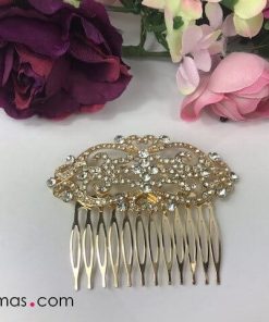 Peinecillo para flamenca dorado