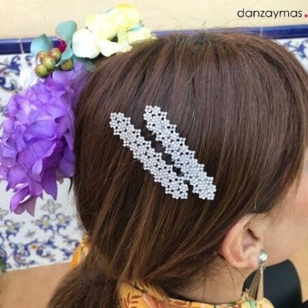 Peinecillo flamenco con brillo