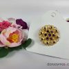 Broche redondo señora