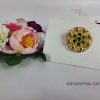 Broche redondo señora