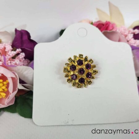 Broche redondo niña huertana