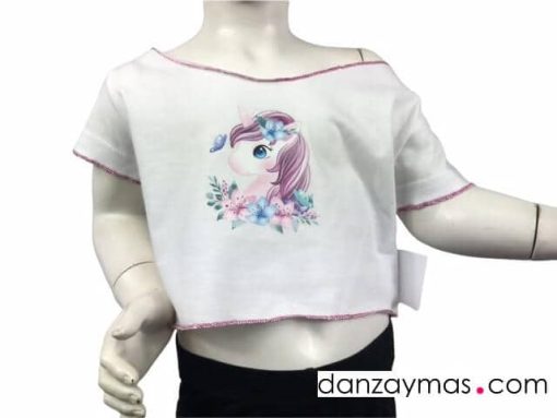 Camiseta desbocada unicornio