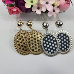 Pendientes de flamenca dorado