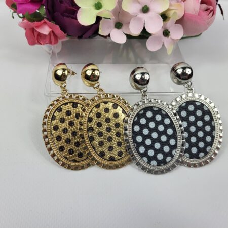 Pendientes de flamenca dorado