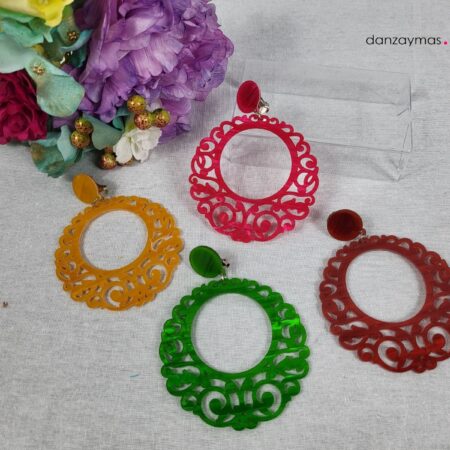Aros de flamenca grandes
