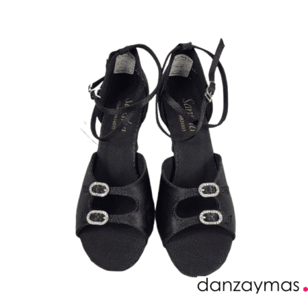 Zapatos salsa tacón medio