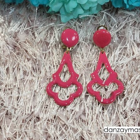 Pendientes de flamenca esmaltados