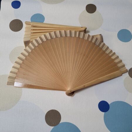 Abanico flamenco de madera