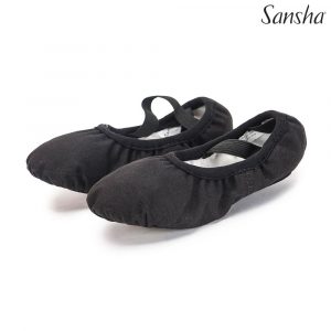 Zapatillas de ballet negras Sansha