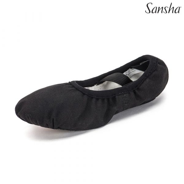 Zapatillas de ballet negras Sansha