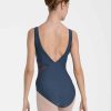 Maillot ballet azul plomo
