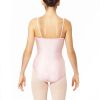 Maillot ballet rosa licra