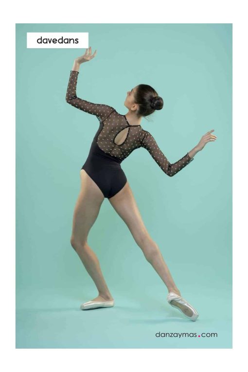 Maillot danza con manga lunar